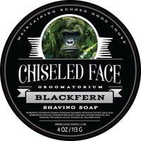 Black Fern – Shaving Soap - Chiseled Face