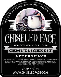 Gemütlichkeit - Aftershave Splash - Chiseled Face