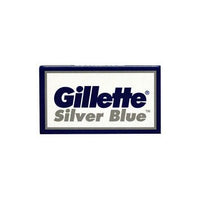 Gillette - Silver Blue DE Safety Razor Blades - 5 pack - Chiseled Face
