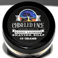 Shaving Soap Samples - Chiseled Face
