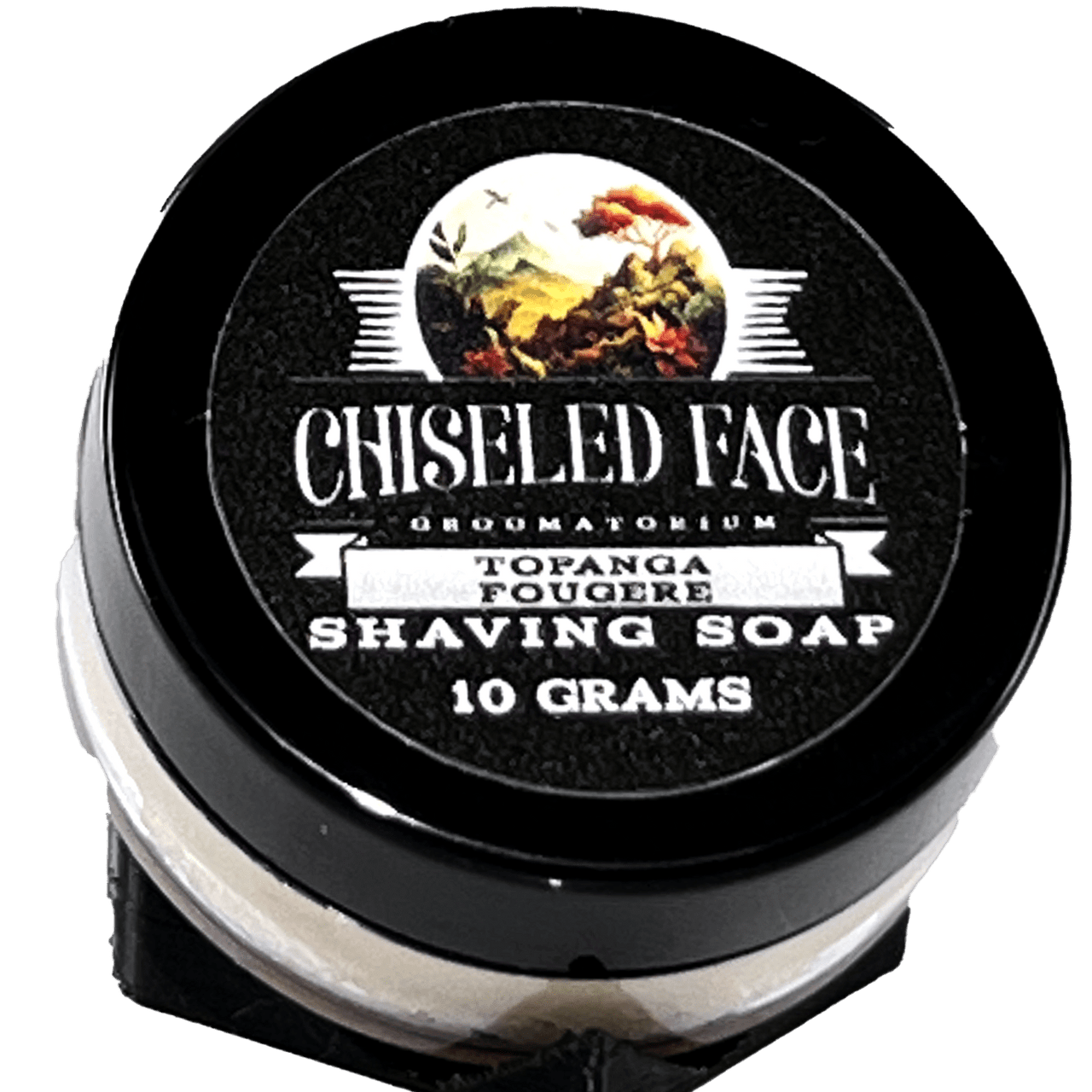 Shaving Soap Samples - Chiseled Face