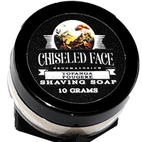 Shaving Soap Samples - Chiseled Face