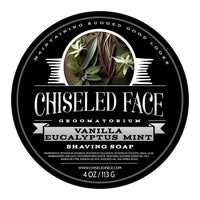 Vanilla Eucalyptus & Mint - Shaving Soap - Chiseled Face