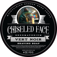 Vert Noir - Shaving Soap - Chiseled Face
