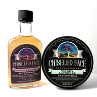 Woody Lavender - Aftershave Splash - Chiseled Face