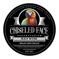 Bay Rum – Shaving Soap - Chiseled Face