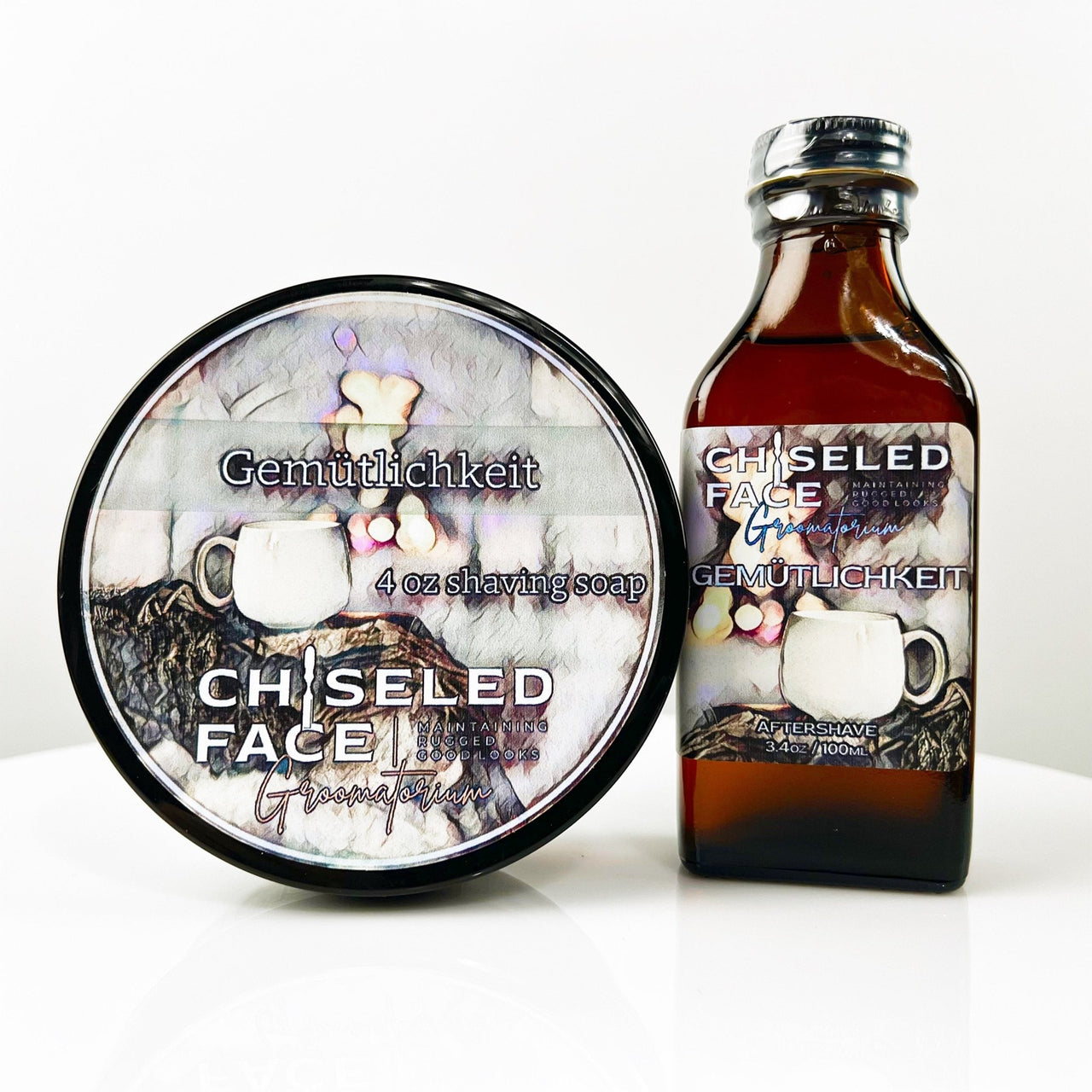 Gemütlichkeit - Shaving Soap - Chiseled Face