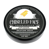 Orange Creamsicle - Shaving Soap - Chiseled Face