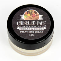 Shaving Soap Samples - Chiseled Face