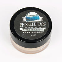 Shaving Soap Samples - Chiseled Face