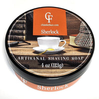 Silk Tallow Shave Soap - Sherlock - Chiseled Face
